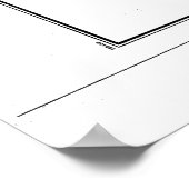 Balclutha Scheepsprofiel Poster (Hoek)