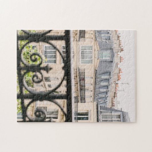 Balcon parisien Vue photo Puzzle Puzzle (Horizontal)