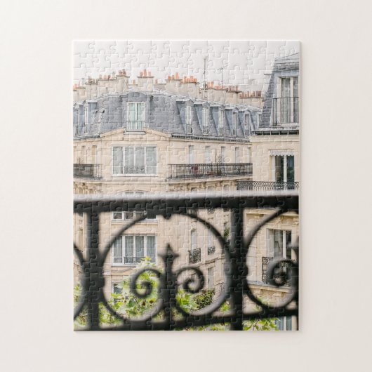 Balcon parisien Vue photo Puzzle Puzzle (Vertical)