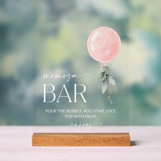 Balcon Rose, Eucalyptus, Verdure, Bar Momosa (Neutre)