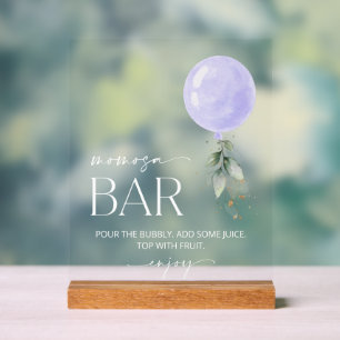 Balcon Violet, Eucalyptus, Verdure, Bar Momosa