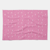 Balcons rose 3D et serviette de cuisine Confetti P (Horizontal)