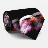 Bald American Eagle Artwork Stropdas (Opgerold)