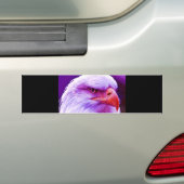 Bald American Eagle Bumpersticker (Op auto)