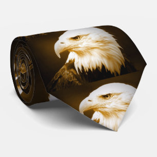 Bald American Eagle Eye Stropdas