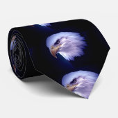 Bald American Eagle Eye Stropdas (Opgerold)