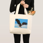 Bald American Eagle Grote Tote Bag (Voorkant (product))