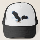 Bald American Eagle Landing Trucker Pet (Voorkant)
