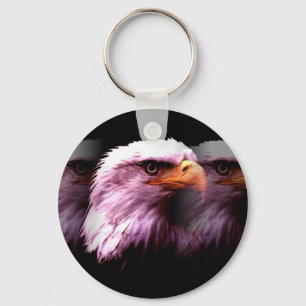 Bald American Eagle Sleutelhanger