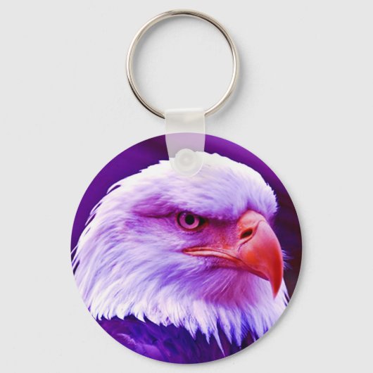 Bald American Eagle Sleutelhanger (Voorkant)