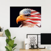 Bald Eagle 4 juillet affiche 13 (Bureau à domicile)