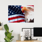 Bald Eagle 4 juillet affiche 8 (Bureau à domicile)