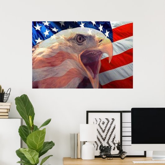 Bald Eagle 4 juli poster 4 (Thuiskantoor)