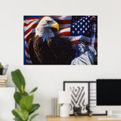 Bald Eagle 4 juli poster 5 (Thuiskantoor)