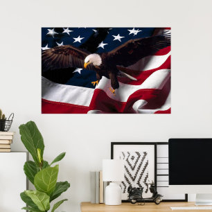 Bald Eagle 4th Of July poster 15