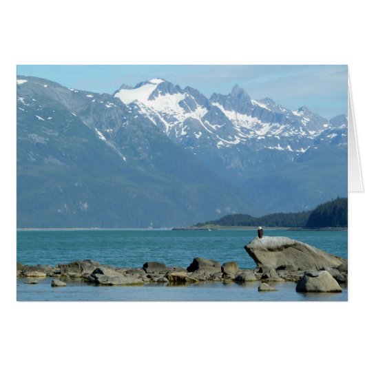 Bald Eagle à Skagway Alaska (Devant horizontal)