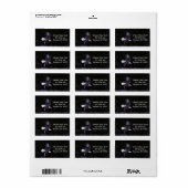 Bald Eagle-adreslabel Etiket (Full Sheet)