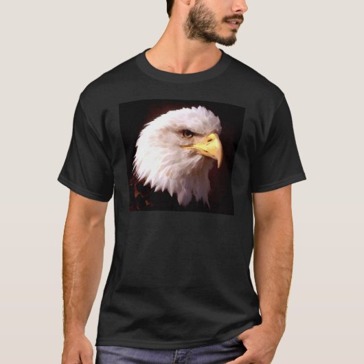 Bald Eagle American Eagle T-shirt (Voorkant)