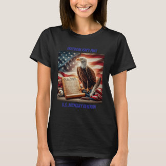 Bald Eagle, Amerikaanse vlag en grondwet T-shirt