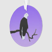 Bald Eagle at Sunset - Art original de la faune (devant)