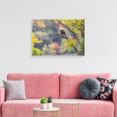Bald Eagle Autumn Canvas Afdruk (Insitu (Woonkamer))