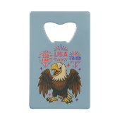 Bald Eagle avec Fireworks - USA 250 ans 1776-2026 (Dos)