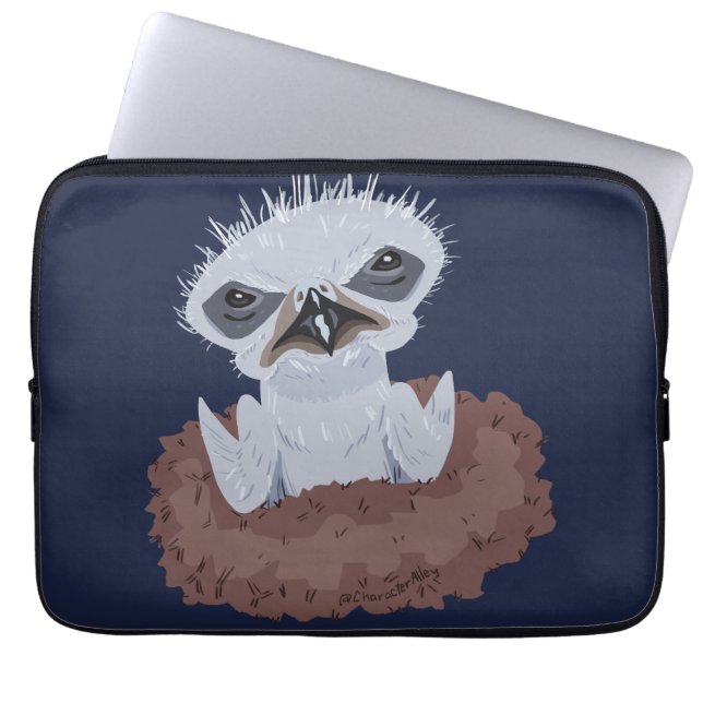 Bald Eagle Baby Laptop Sleeve (Voorkant)