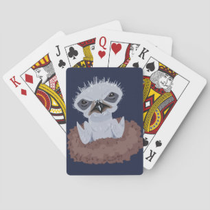 Bald Eagle Baby Pokerkaarten