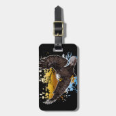 Bald Eagle Bagagelabel (Voorkant verticaal)