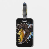 Bald Eagle Bagagelabel (Achterkant verticaal)