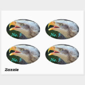 Bald Eagle Bin Stickers (Vel)