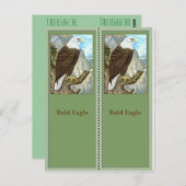 Bald Eagle Birding Bladwijzer Briefkaart (Voorkant / Achterkant)
