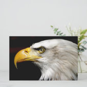 Bald Eagle Briefpapier (Staand voorkant)