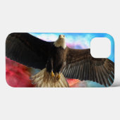 Bald Eagle & Buitenspatie Case-Mate iPhone Case (Achterkant (horizontaal))