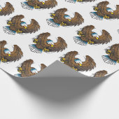 Bald Eagle Cadeaupapier (Hoek)