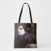 Bald Eagle Canvas tas (Voorkant)