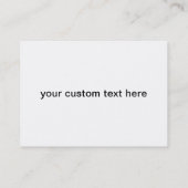 Bald Eagle - Carte de visite (Dos)