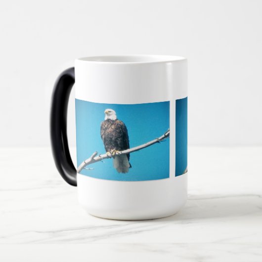 Bald Eagle Color Morphing Mug (Devant gauche)