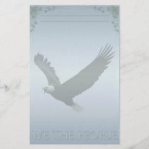 Bald Eagle Custom Stationery Briefpapier