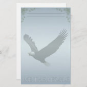 Bald Eagle Custom Stationery Briefpapier (Voorkant / Achterkant)