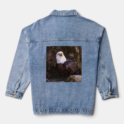 Bald Eagle Denim Jacket (Achterkant)