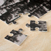 Bald Eagle die door de mist trekt Legpuzzel (Zijkant)