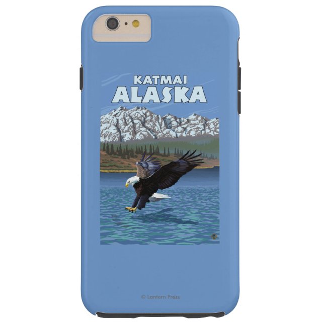 Bald Eagle Diving - Katmai, Alaska Case-Mate iPhone Case (Achterkant)