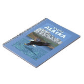 Bald Eagle Diving - Valdez, Alaska Notitieboek (Linkerzijde)