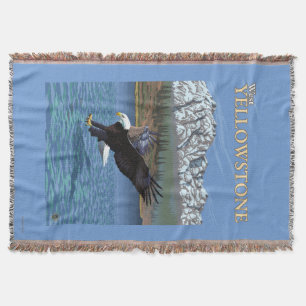 Bald Eagle Diving - West Yellowstone, MT Deken
