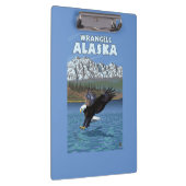 Bald Eagle Diving - Wrangell, Alaska Klembord (Rechts)
