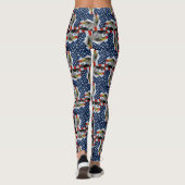 Bald Eagle en American Flag Patriotic Leggings (Achterkant)