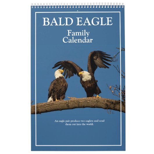 Bald Eagle Family Agenda Kalender (Hoes)
