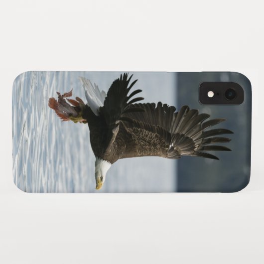 Bald Eagle Fish Retrieval Case-Mate iPhone Case (Achterkant (horizontaal))