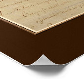 BALD EAGLE & FLAG Poster patriotique avec devis (Coin)